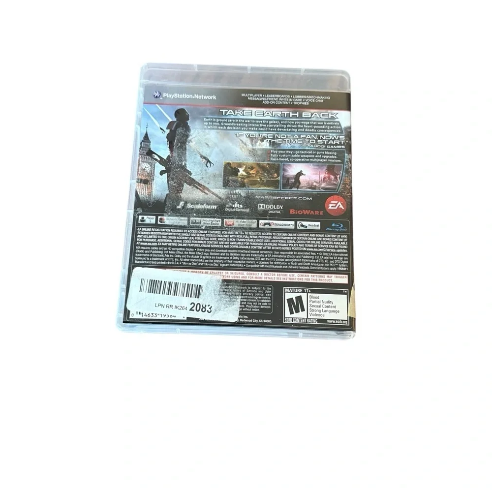Mass Effect 3 - Sony PlayStation 3 PS3 Game